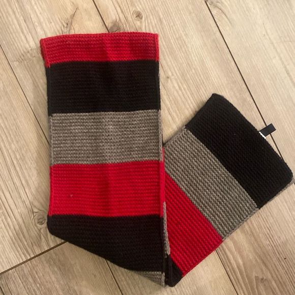 Gap 100% Lambs Wool Men’s Knitted Scarf - Picture 1 of 7